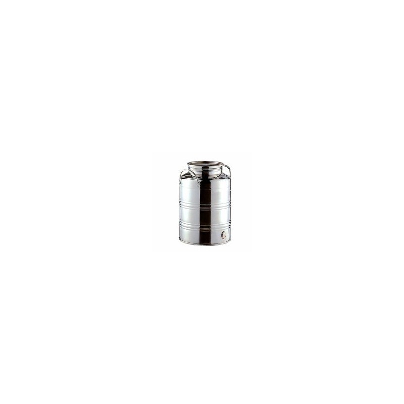 FUSTO ALIMENTI INOX AGGRAFFATO ALTO l 25 MILANO