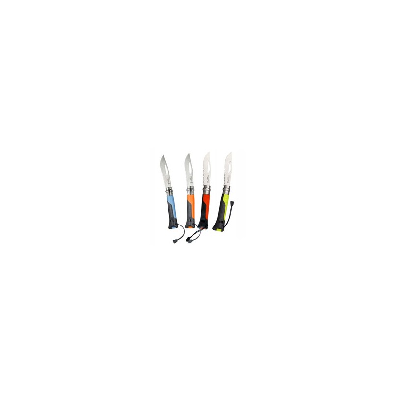 COLTELLO VIROBLOC INOX N. 8 OUTDOOR MANDAR. OPINEL