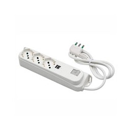 MULTIPRESA 3x2PT SK 2 USB...
