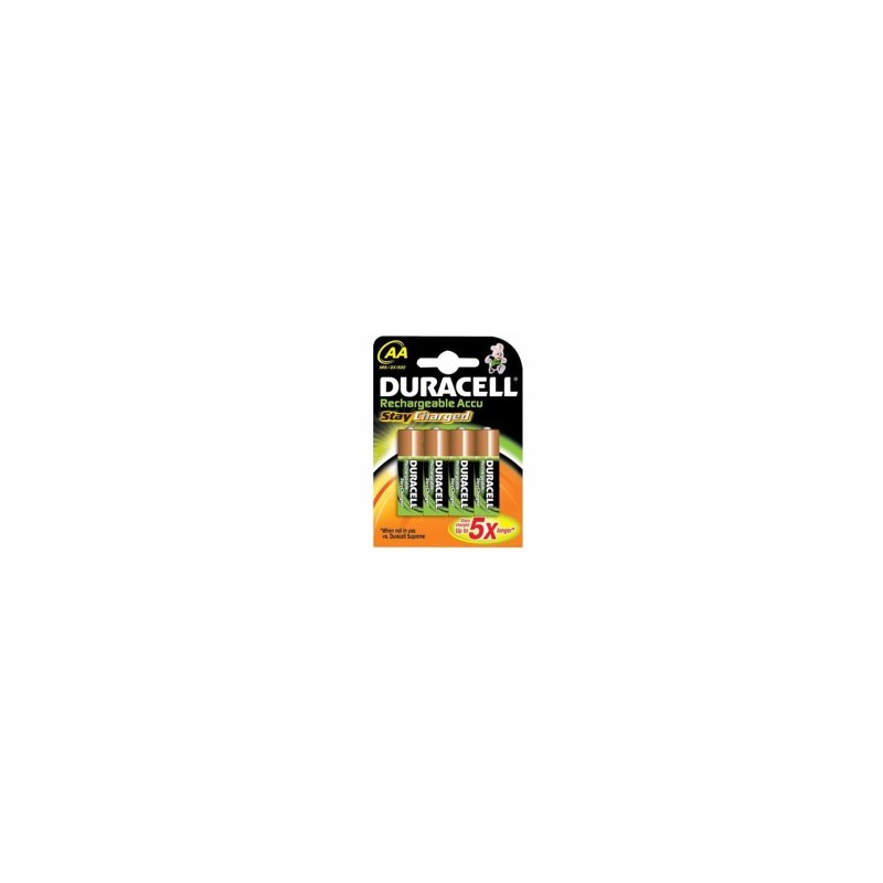 PILA STAYCHARGED STILO     mAh 2400  Pz 4 DURACELL