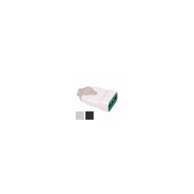 PRESA DIRITTA 10/16A+T NERA              81001 FME