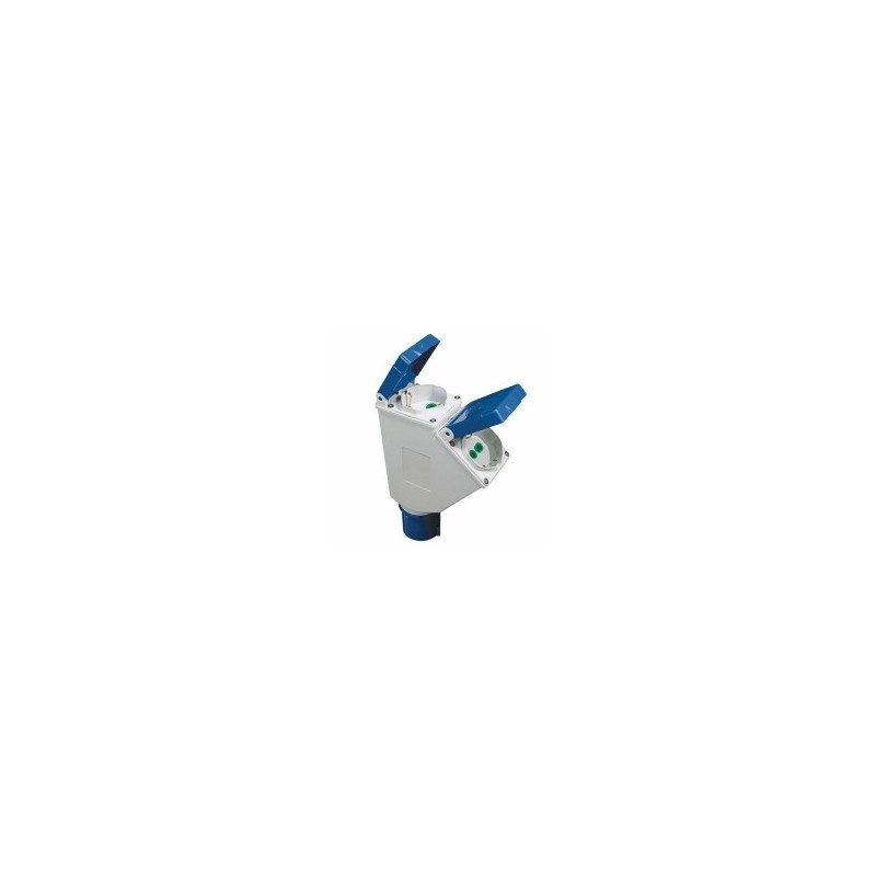ADATTATORE SP CEE 2PT PR 2x2PT/SK IP44   73104 FME
