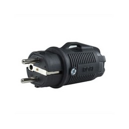 SPINA SCHUKO 16A+T NERO...