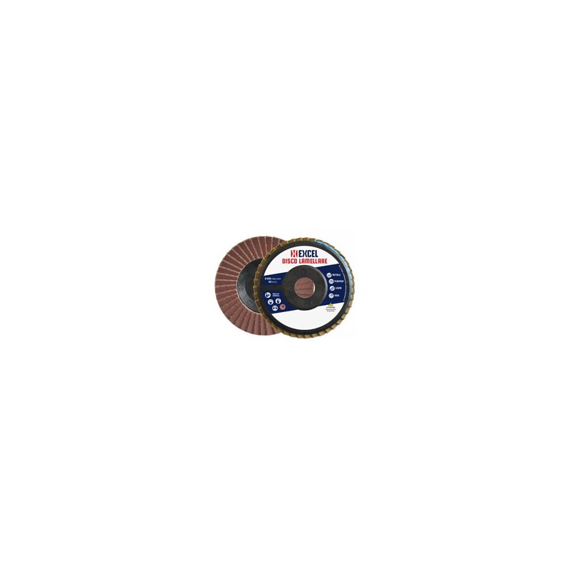 DISCO LAMELLE CORINDONE 115 f22 gr120 03645 EXCEL