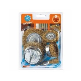 SPAZZOLE ACCIAIO KIT Pz 5...